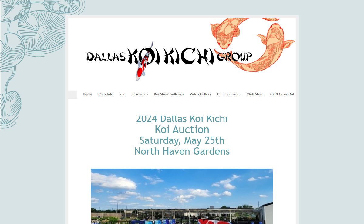 Dallas Koi Kichi Group - Home