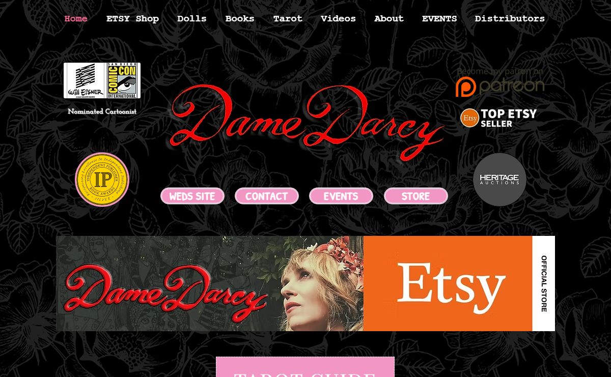 DameDarcy.com | Tarot Cards | Illustrations