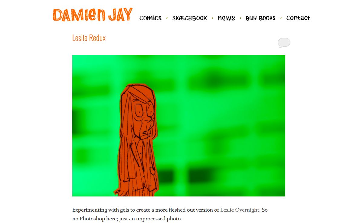Damien Jay Comics | Books, Mini-Comics, Sketchbooks, Blog and Other Ephemera