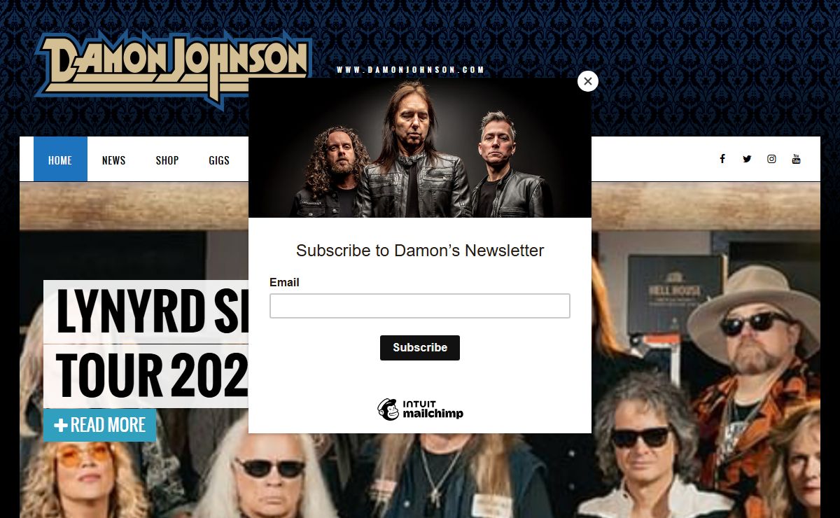 Damon Johnson — www.damonjohnson.com
