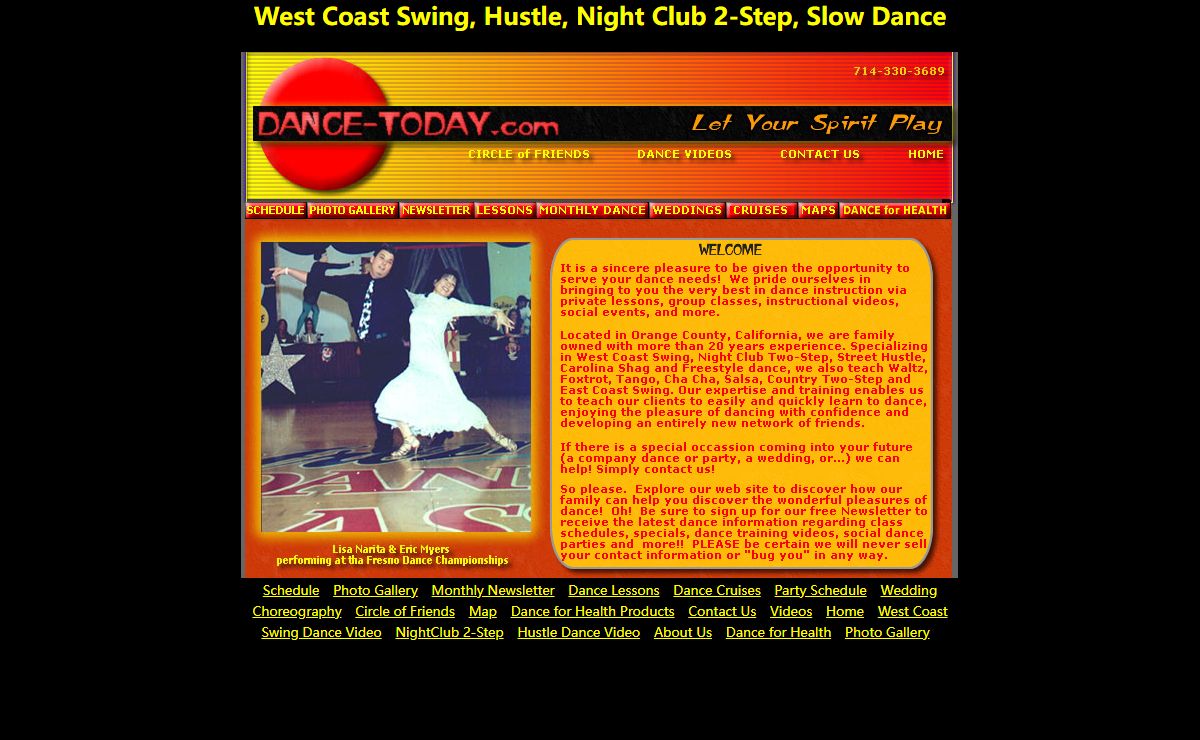 West Coast Swing, Hustle, Nightclub 2-Step-Dance-Today Professional Dance Instruction Videos & Lessons with LISA NARITA