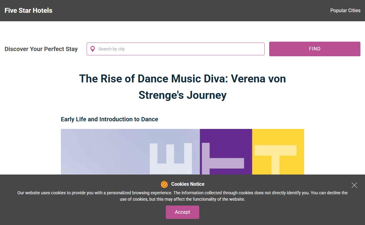 Dance Artist Info - Info on a Large Quantity of Dance Music Acts