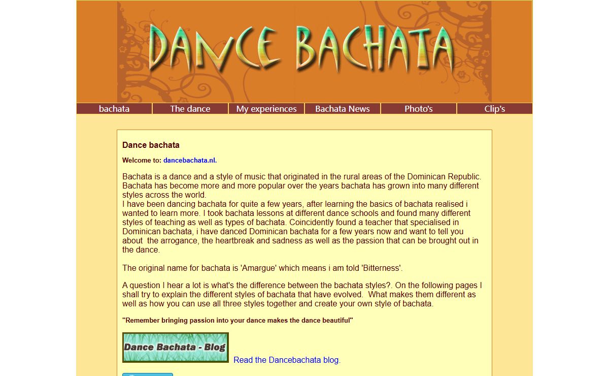 Dance Bachata, Bringing passion into your dance makes the dance beautiful