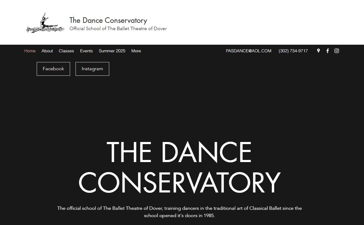 The Dance Conservatory | Dover, DE