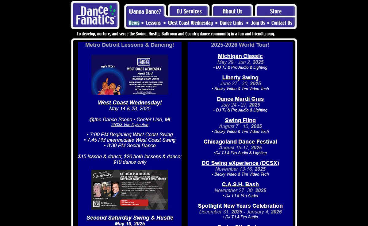 Dance Fanatics • Music That Moves You