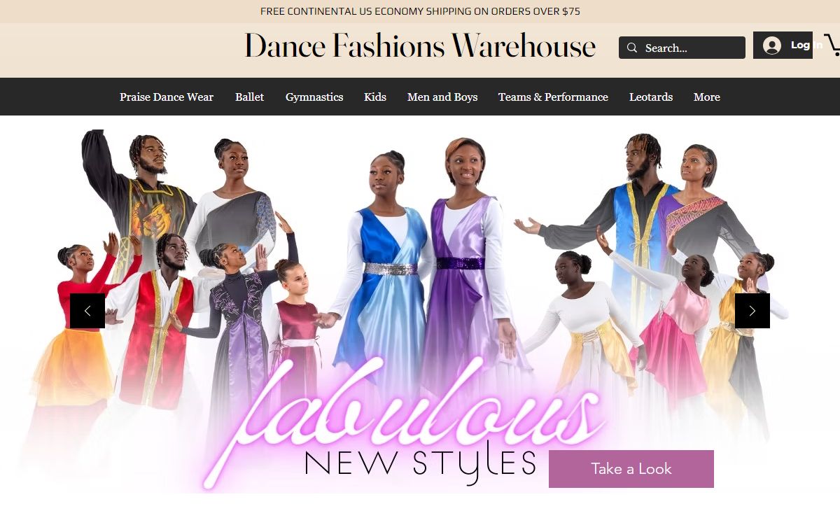 Dance Fashions Warehouse | praise dance dresses | 6142 Roswell Road Northeast, Sandy Springs, GA, USA