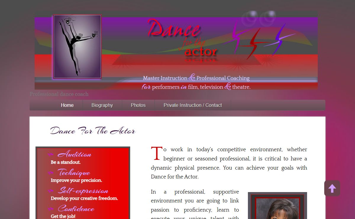 Dance for the Actor - Professional Lessons and Coaching in Dance with Theresa Hayes