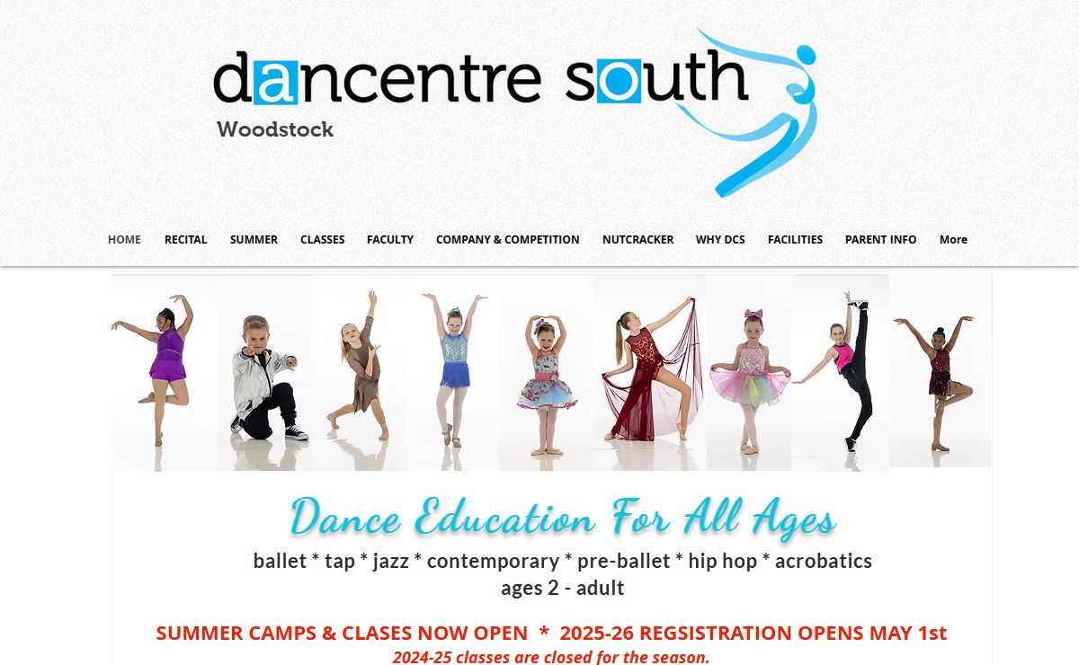 Dancentre South | Dance Classes | Woodstock Canton GA