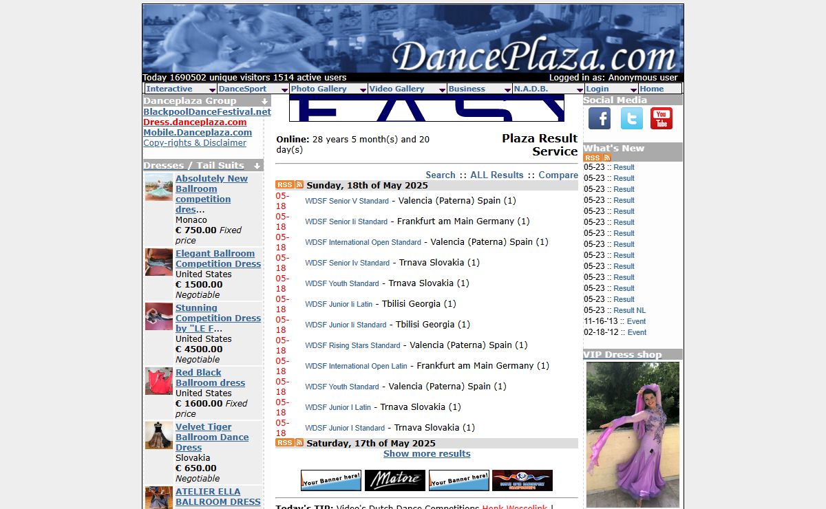 DANCEPLAZA.COM - [FRONTPAGE]