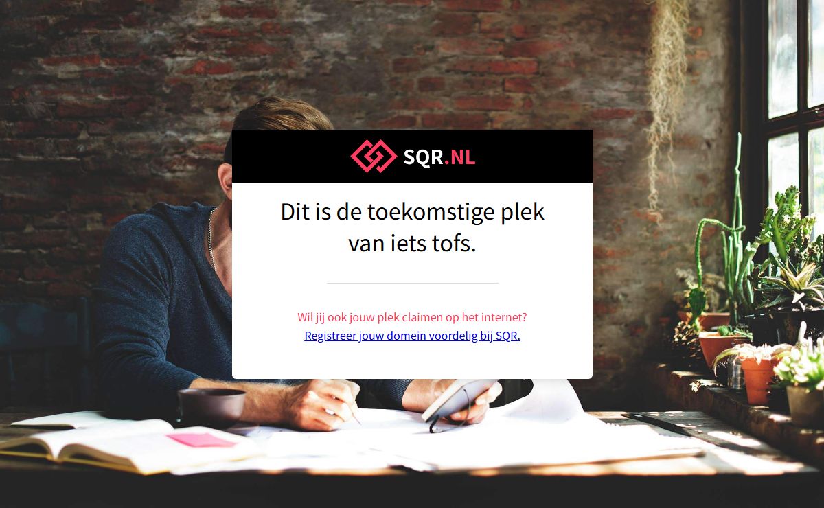 SQR | Domeinnaam - Webhosting - E-mail hosting - SSL