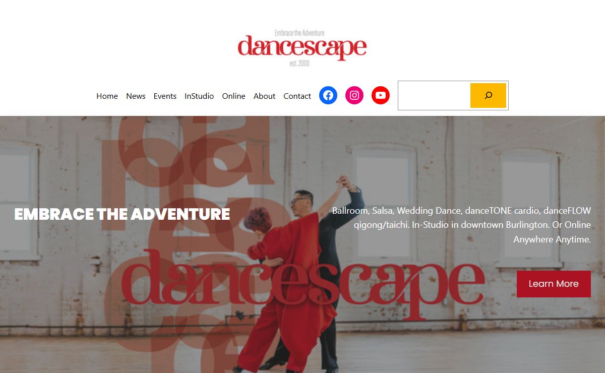 Ballroom, Salsa/Latin, Wedding Dance Lessons – Embrace the Adventure with danceScape