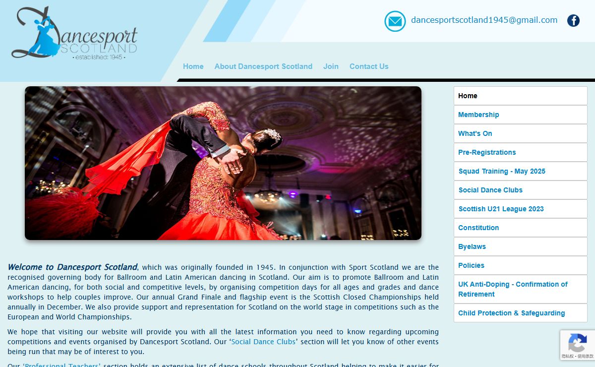 Scottish Ballroom & Latin American Dancing Association & Competitions