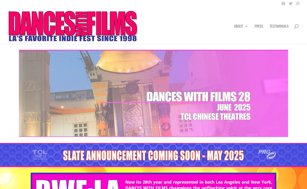 Dances With Films | Defiantly Independent Since 1998