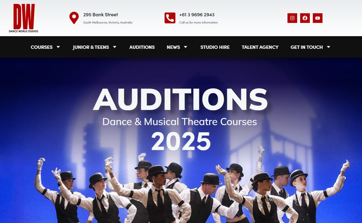  Dance School Melbourne | Dance World Studios