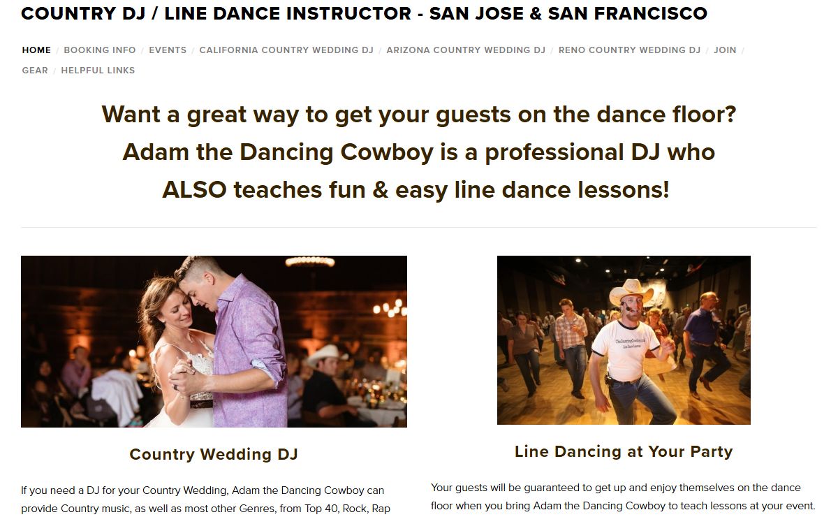 Country DJ / Line Dance Instructor - San Jose & San Francisco