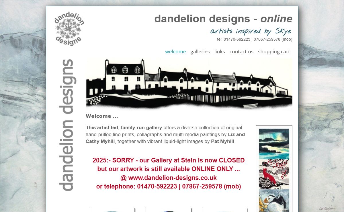 dandelion designs - online: Welcome ...