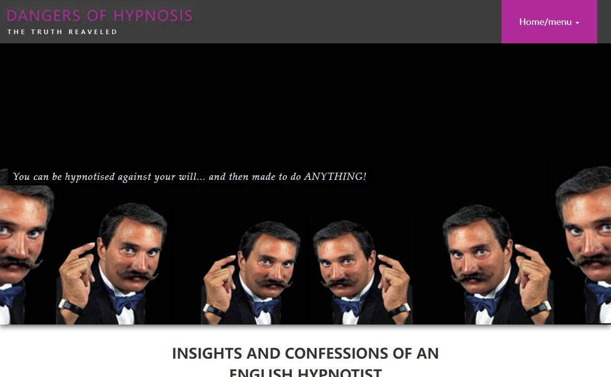 The Dangers of Hypnosis - by former hypnotherapist and stage hypnotist on the physical and psychological dangers of hypnosis