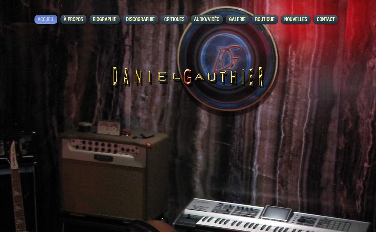 Daniel Gauthier -Accueil, #rockprogressif, #pinkfloyd,#genesis,#supertramp,#yes