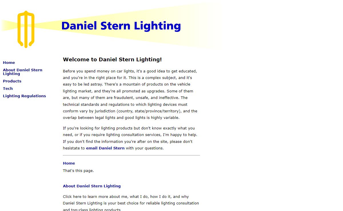 Daniel Stern Lighting Consultancy and Supply