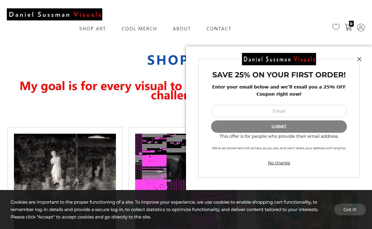 Daniel Sussman Visuals - The Birth of Modern Culture