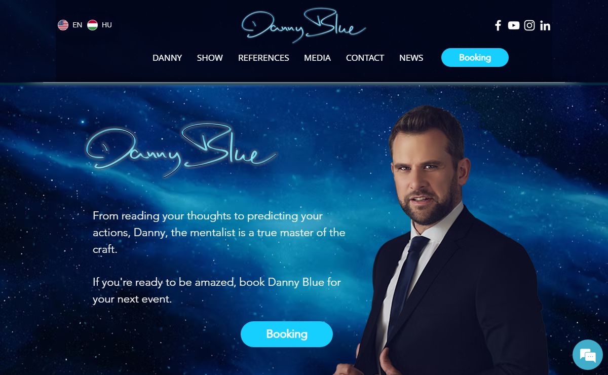 Danny Blue | Mentalist Show | Performer