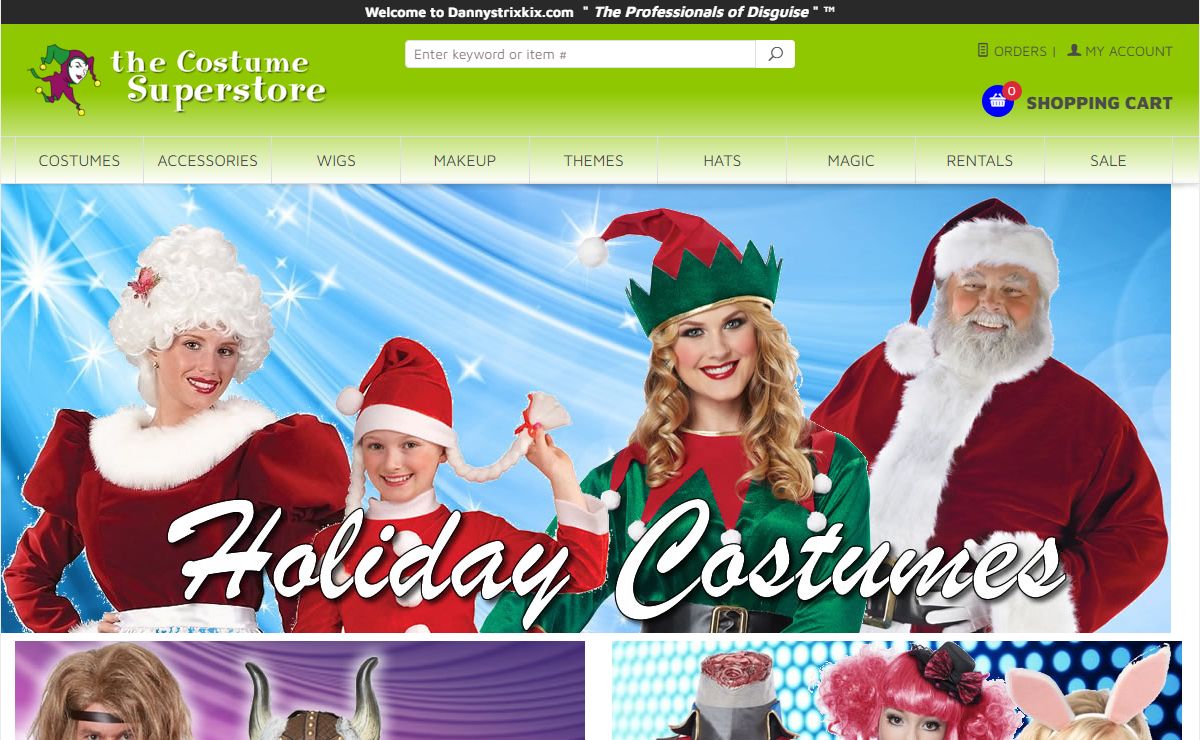 Dannystrixkix.com | The Halloween Costumes Superstore