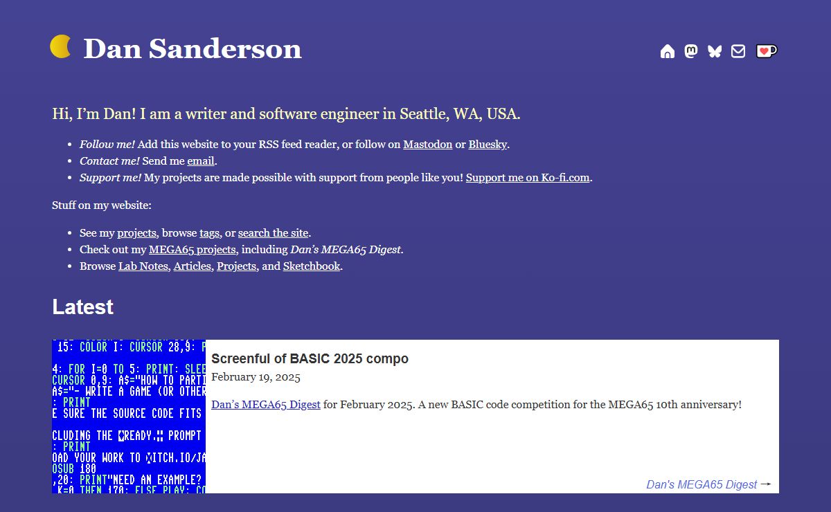 Dan Sanderson