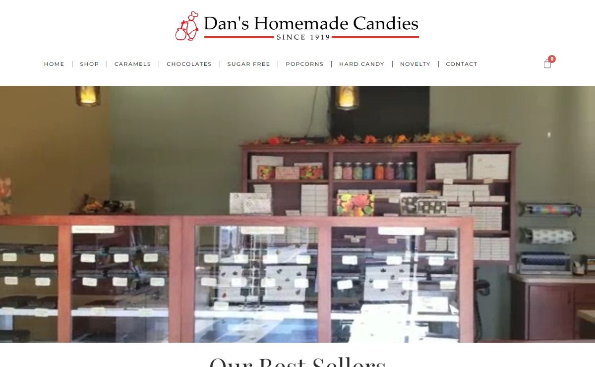 Dan's Homemade Candies – Proudly Serving the Greater Joliet and Surrounding Areas since 1919