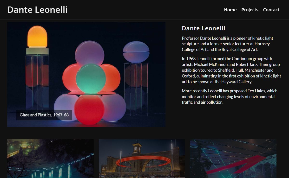 Home - Dante Leonelli