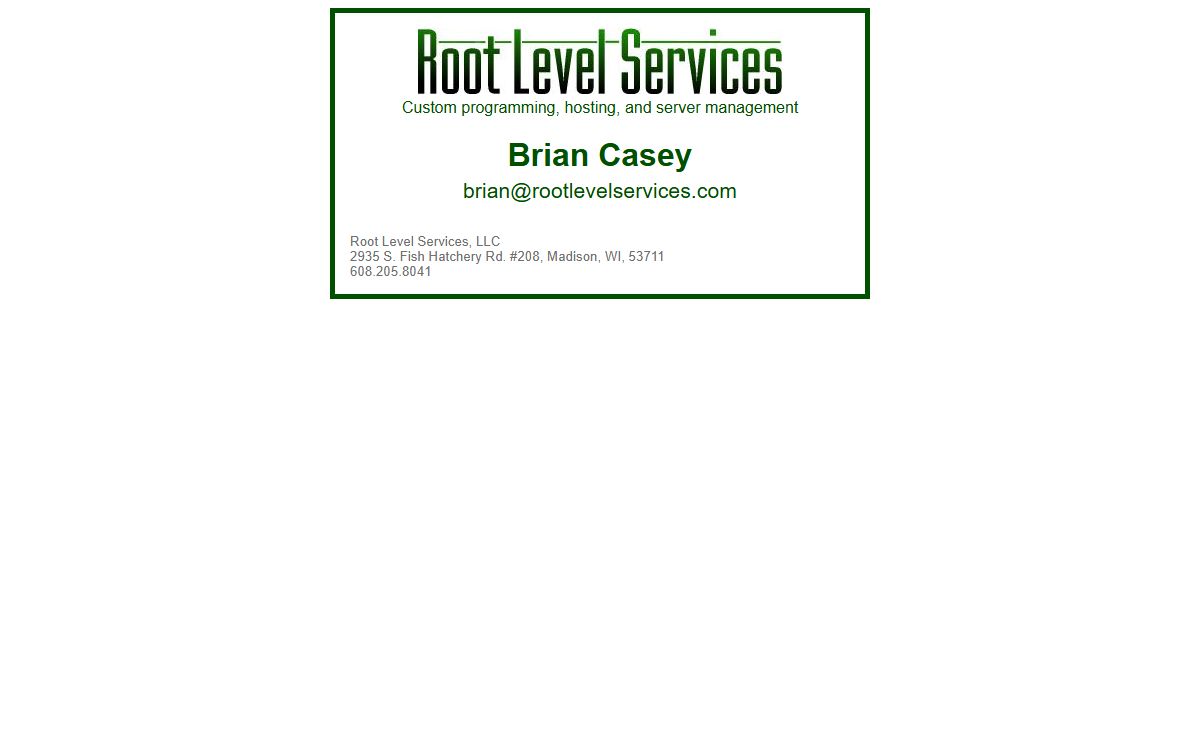 Root Level Services, LLC
