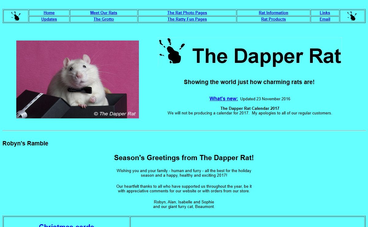 The Dapper Rat