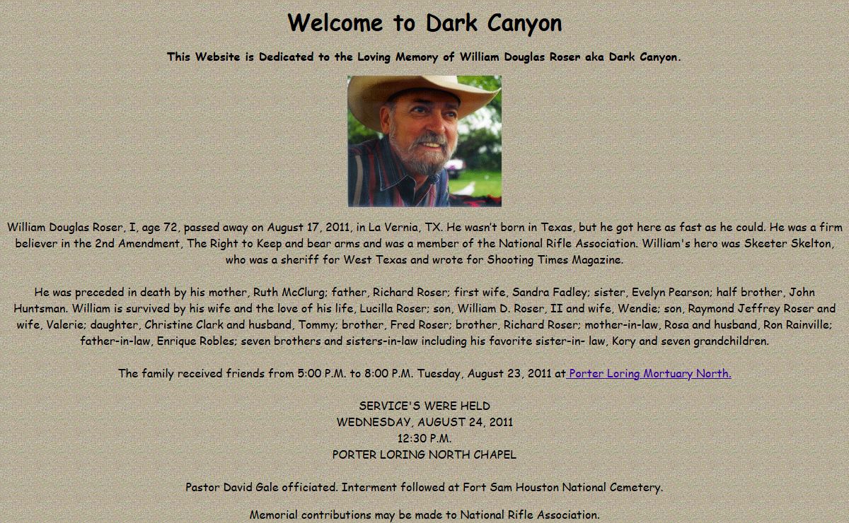 Dark Canyon