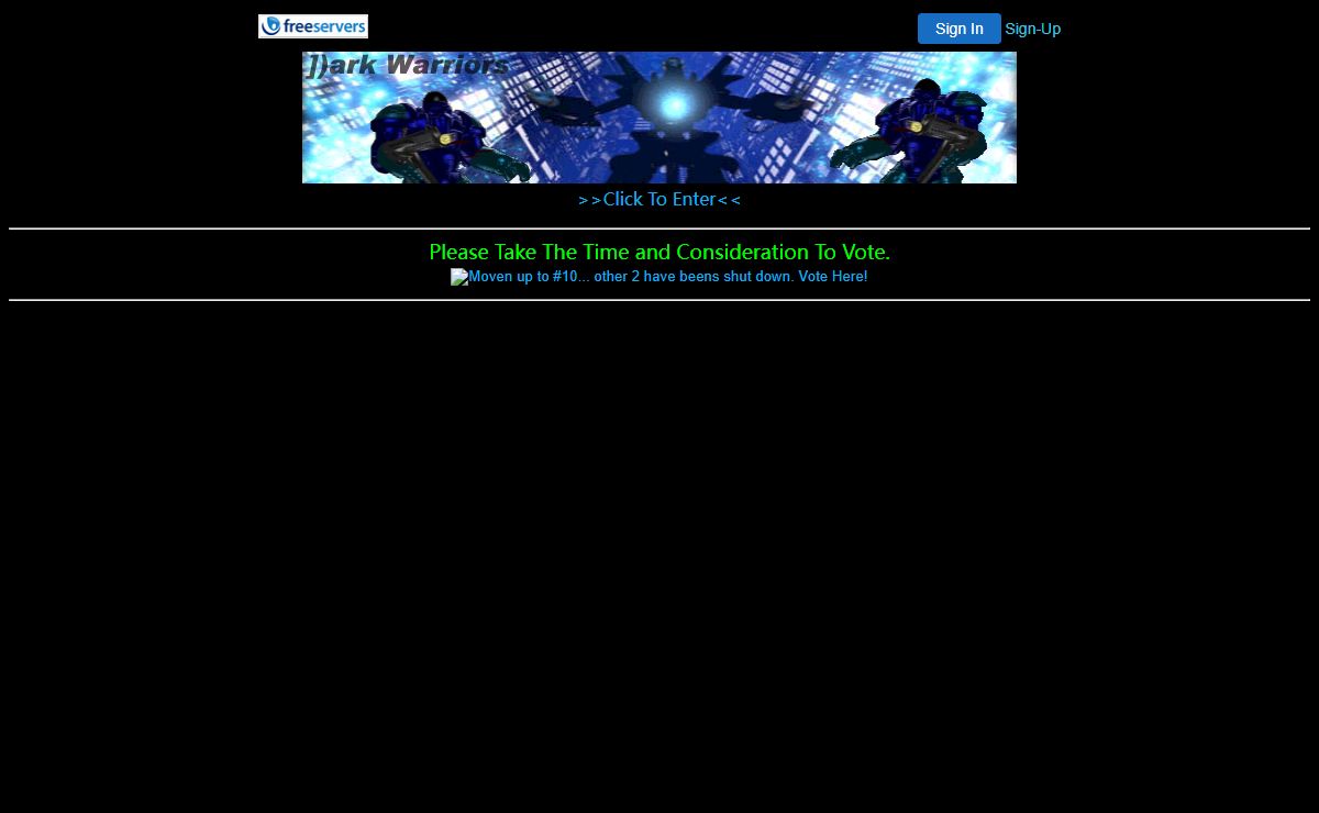 ])ark Warriors-Enter