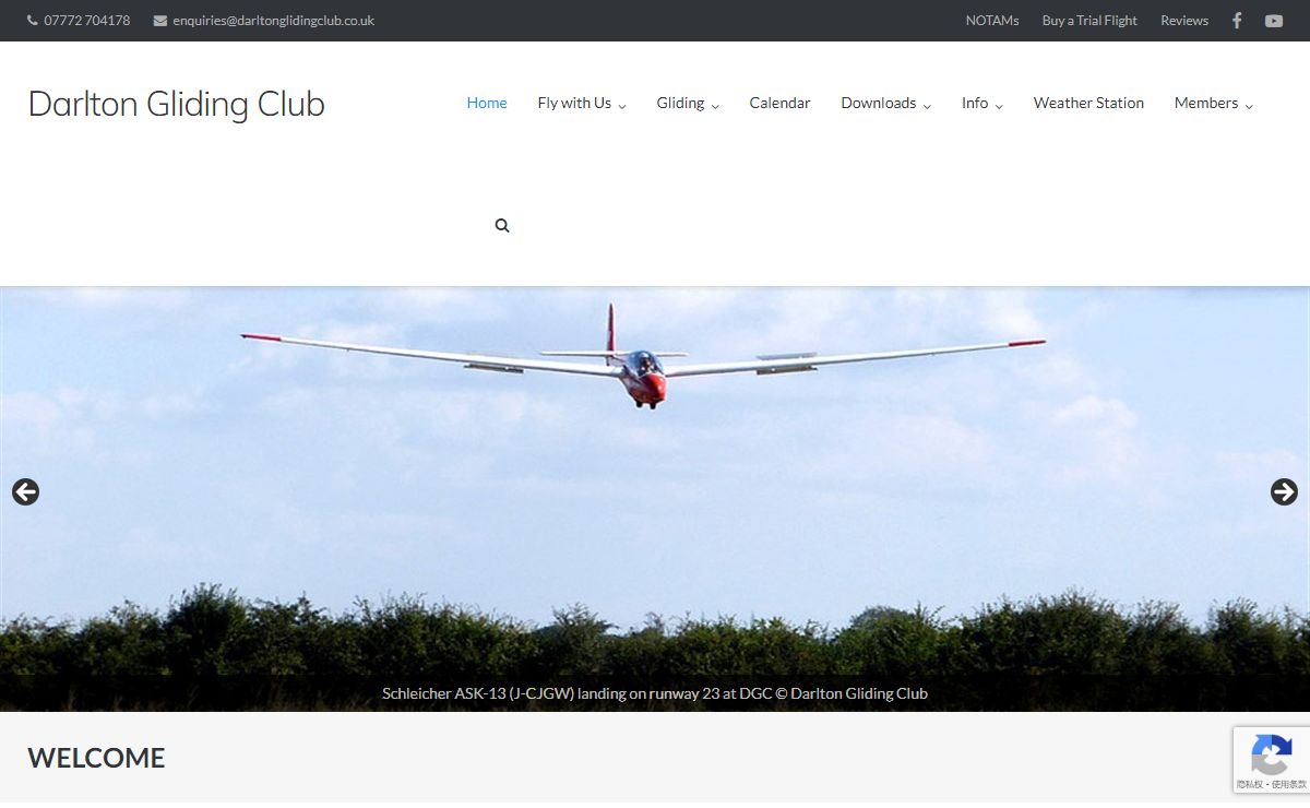 Darlton Gliding Club | Nottinghamshire Gliding Experiences