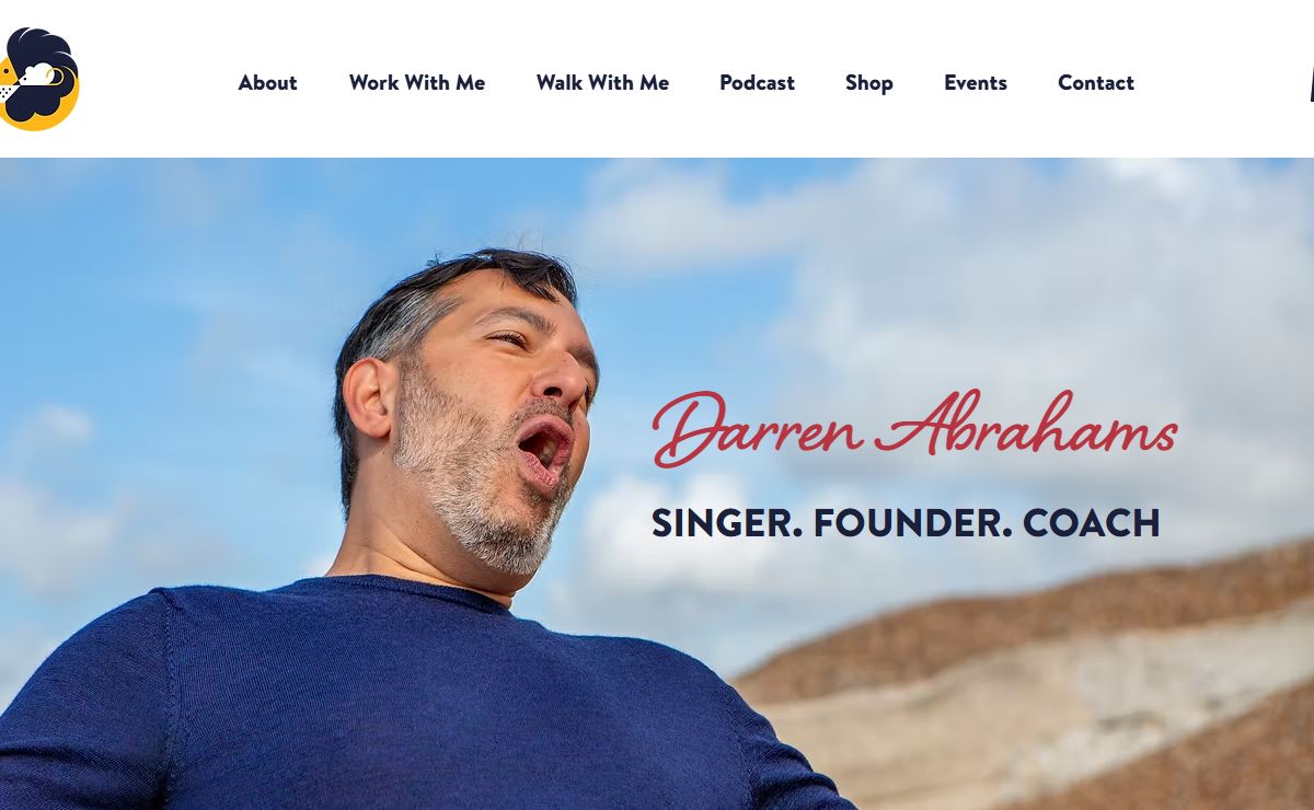 Darren Abrahams Ltd | Singer. Founder. Coach