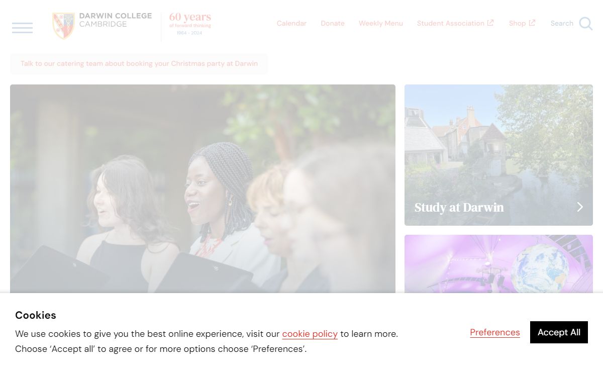 Home - Darwin College