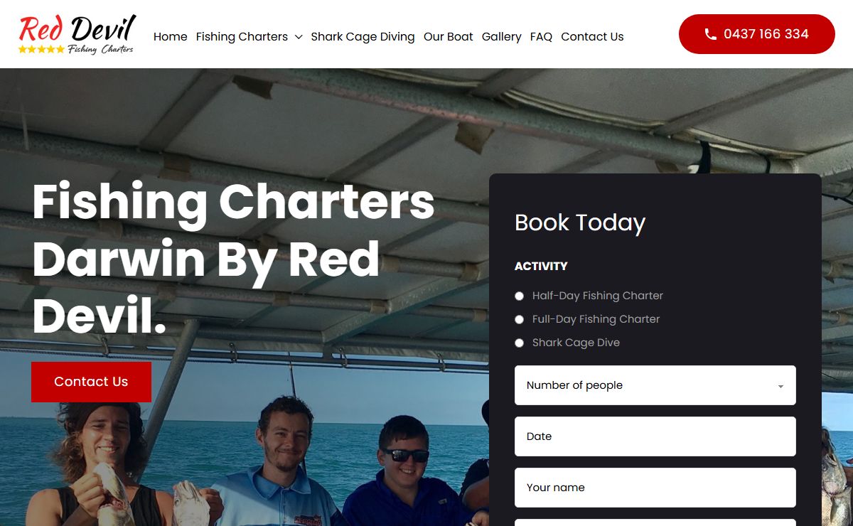 Darwin Fishing Charters By Red Devil - Darwin Fishing Charters | Fishing Trips & Tours | Red Devil