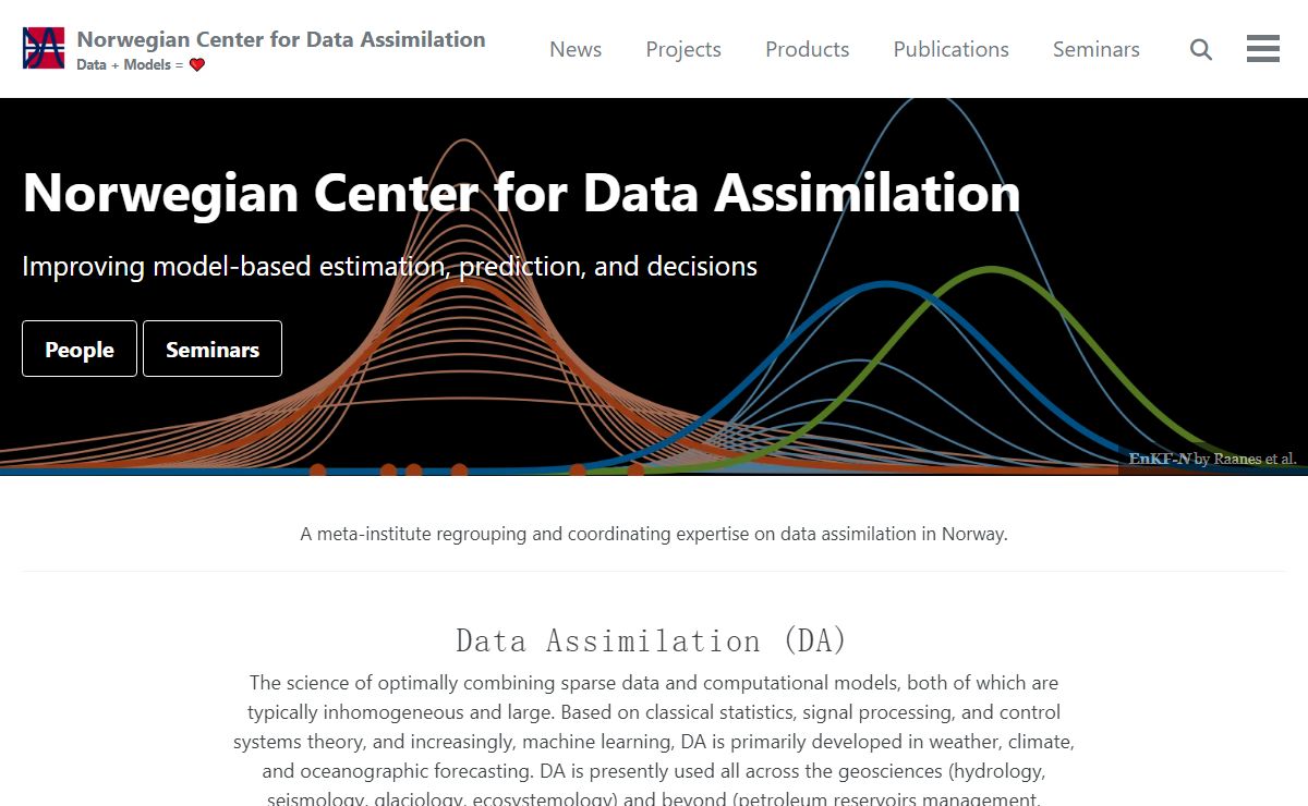 Norwegian Center for Data Assimilation