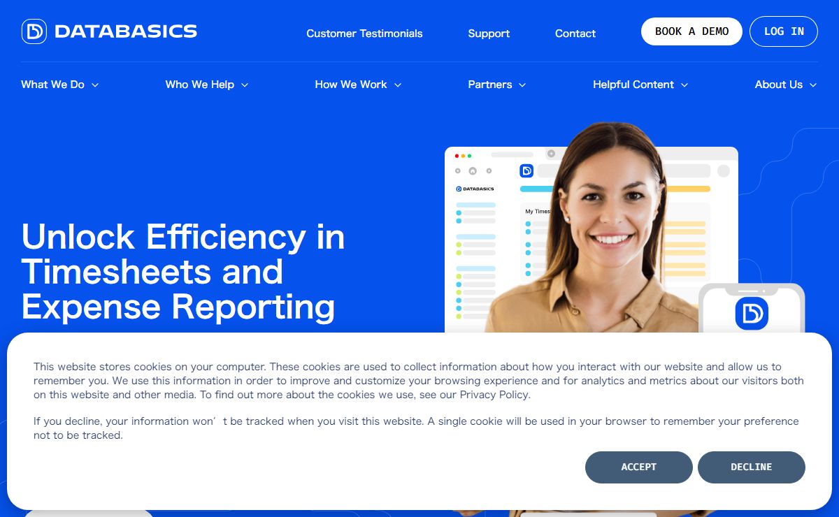 DATABASICS | Time Tracking and Expense Reporting | DATABASICS