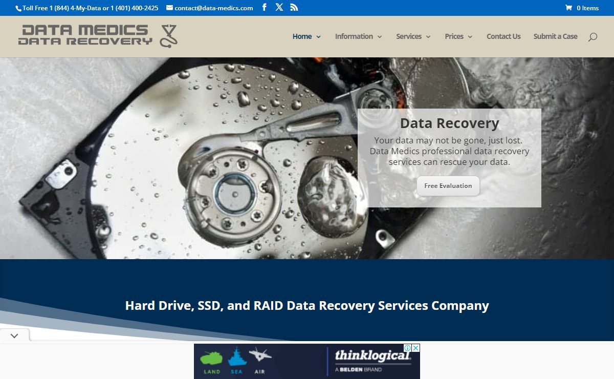 Hard Drive & RAID Data Recovery Services Company | Data Medics