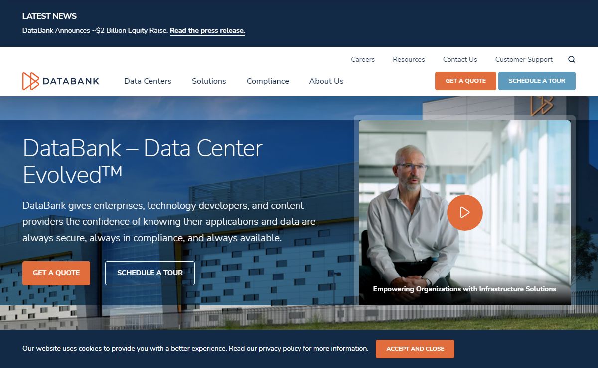 DataBank | Data Center Solutions in More Metros Than Any Other US Provider
