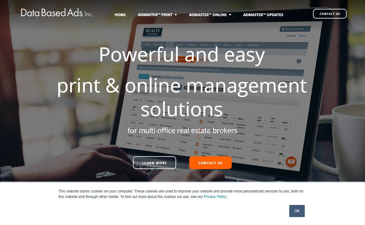 Real estate marketing software | print ad management software