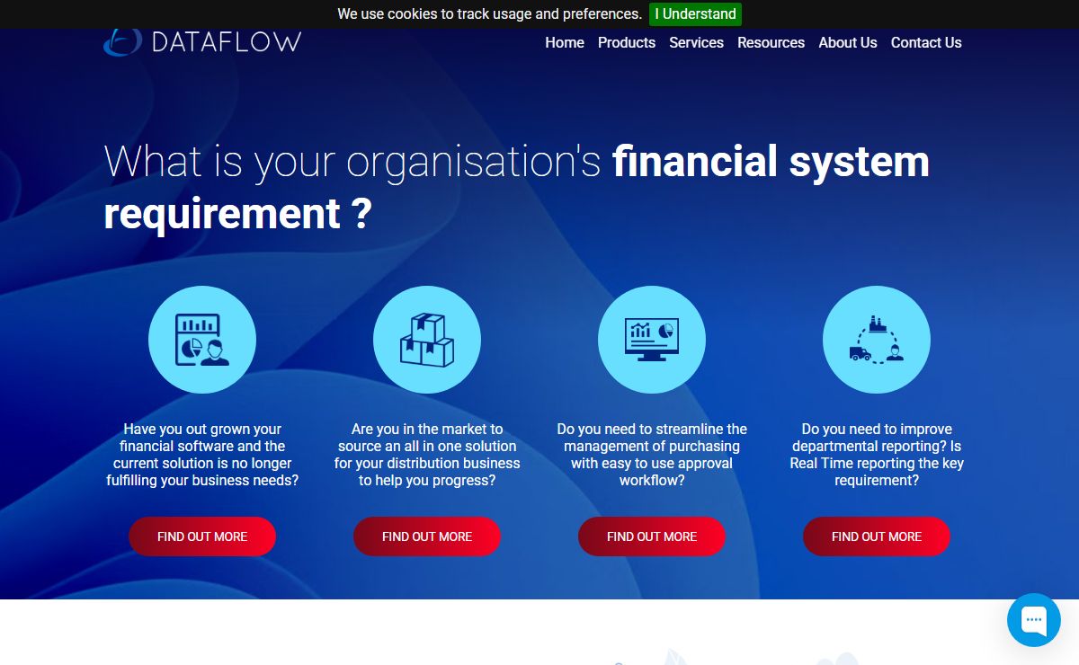 Dataflow financial management system | Dataflow