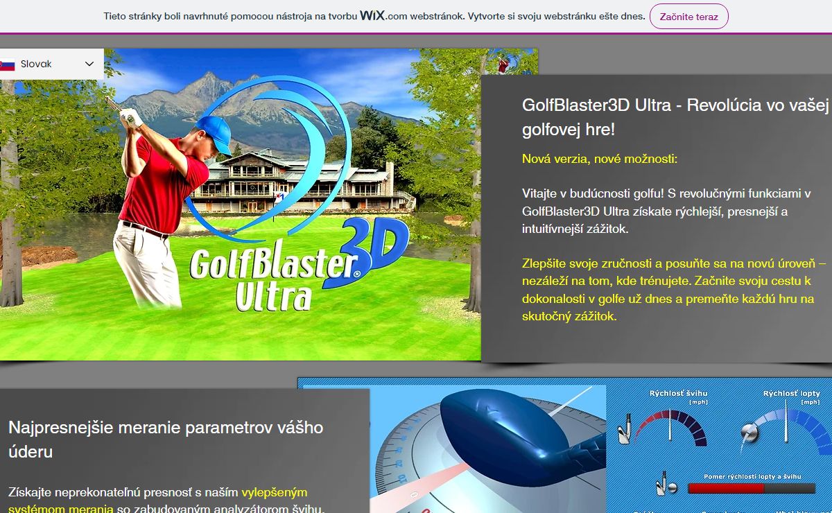 Golf simulator GolfBlaster3D | GolfBlaster3D_Ultra