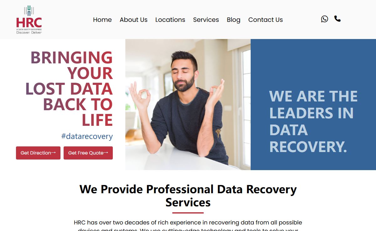 Data Recovery Mumbai - Crashed Hard Disk Recovery, Recover Deleted Files