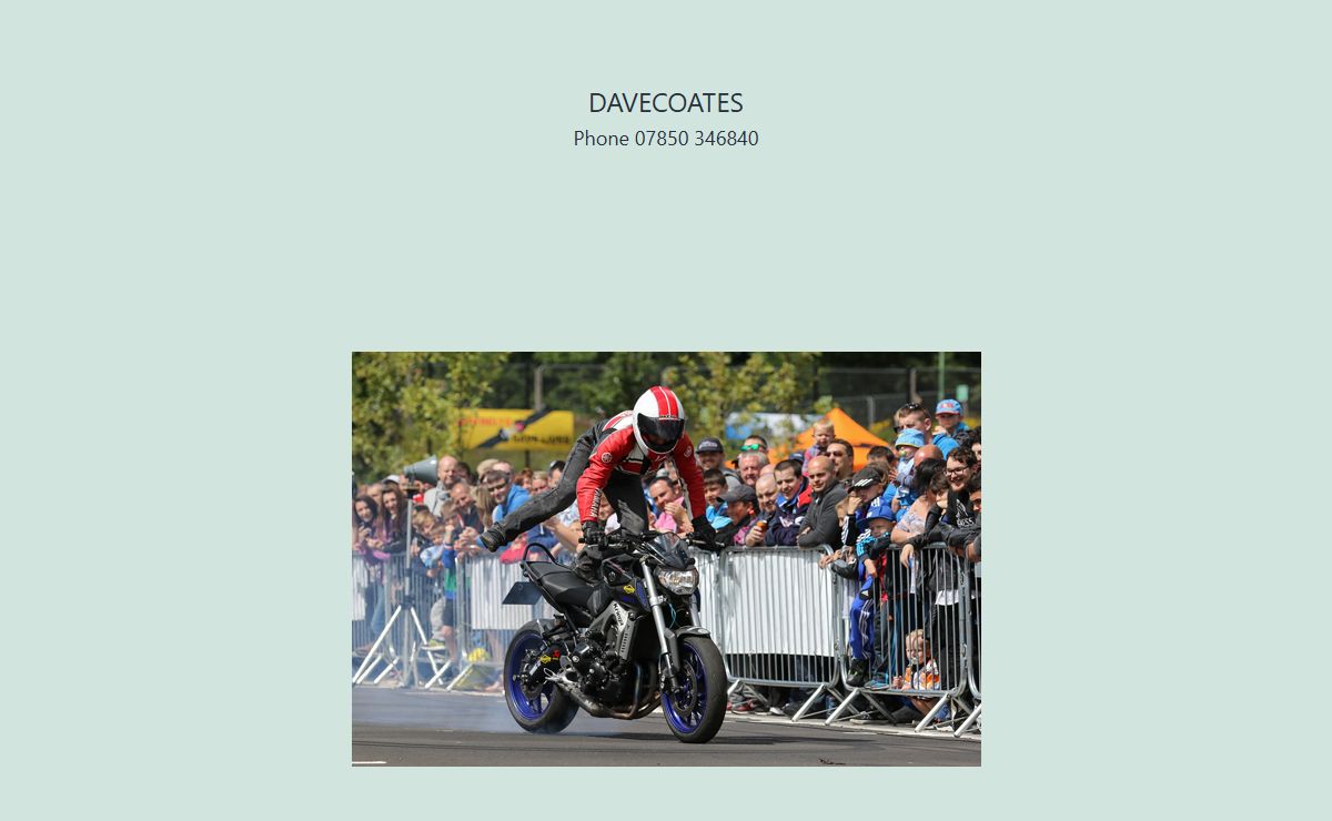 davecoates – Phone 07850 346840