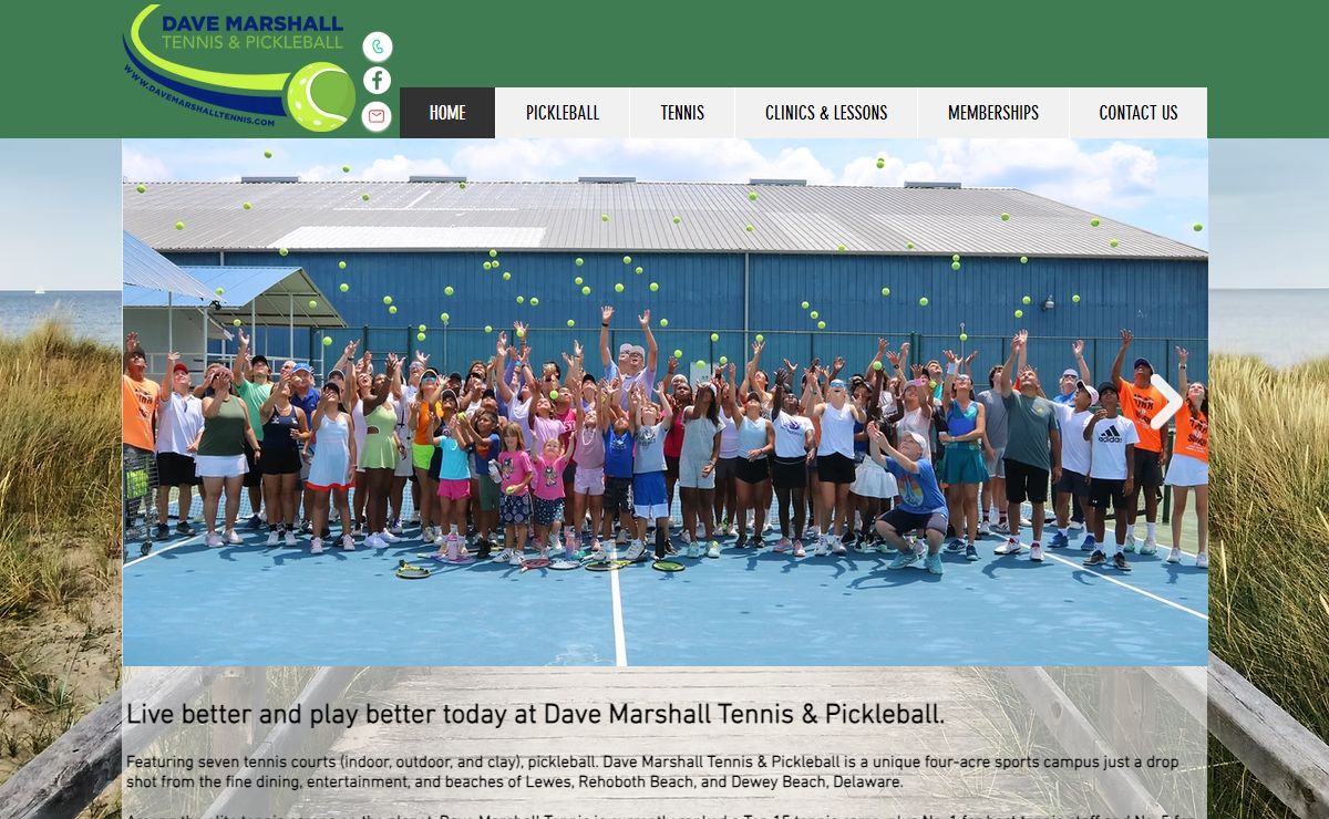 Dave Marshall Tennis, Pickleball & Fitness | Lewes, Delaware