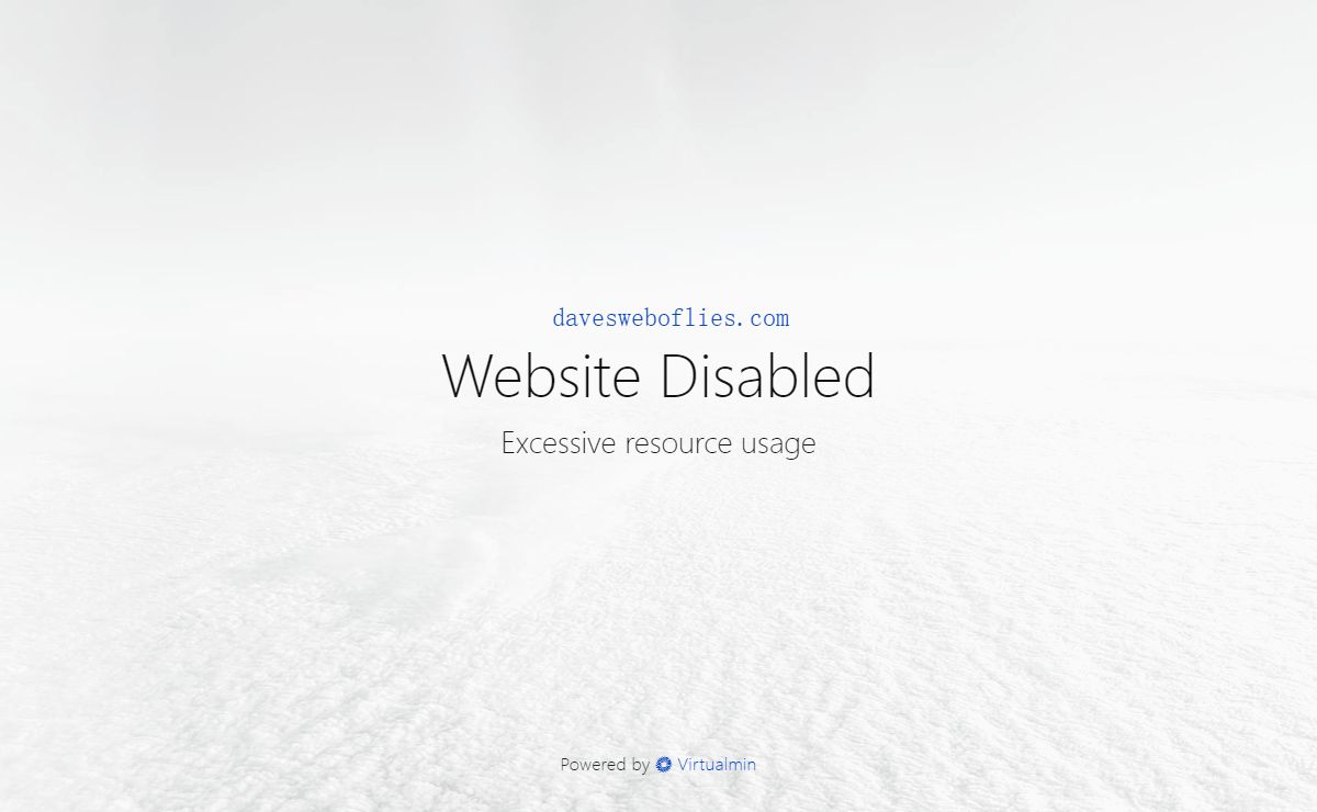 www.davesweboflies.com — Default Page