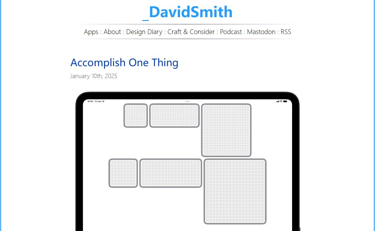 David Smith, Independent iOS Developer