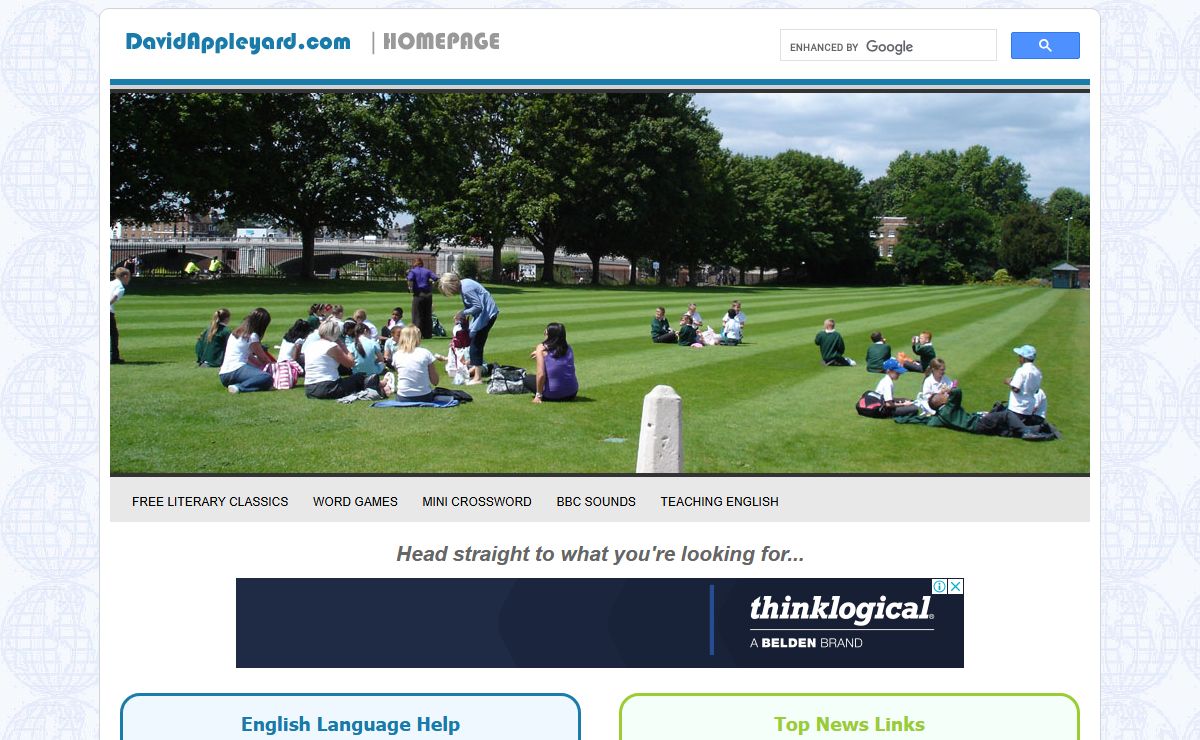 Home | DavidAppleyard.com